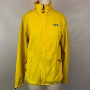 SOLD North Face Women’s Yellow Fleece Jacket